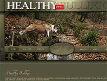 Tablet Screenshot of healthy-bulldogs.co.uk